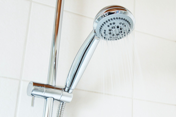 シャワー&お着替え