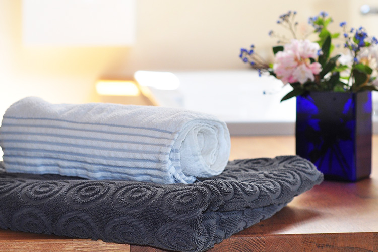 シャワー&お着替え